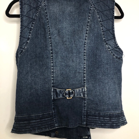 Anthropologie Jean Sherpa Vest - Picture 4 of 6